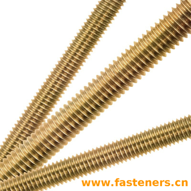 DIN975 Threaded Rods Brass