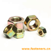DIN934 Hexagon Nuts High Strength Carbon Steel,Hex Nut,Yellow Zinc