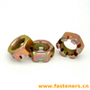 GOST2528 Hexagon Slotted Nuts With Reduced With Across Flats, Accuracy Class A