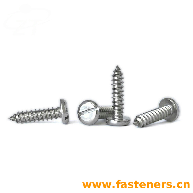 JIS B 1115 (P) Slotted Pan Head Tapping Screws