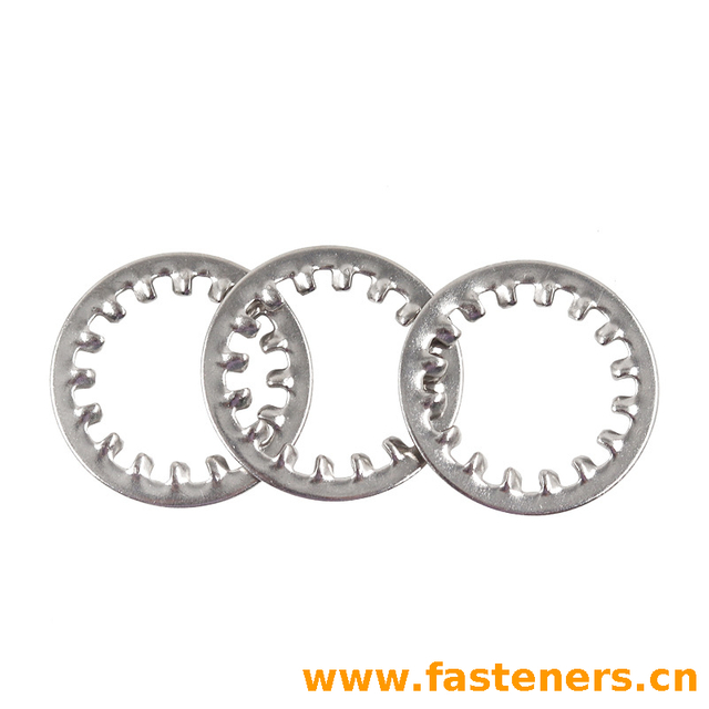 DIN 6797 (J) Toothed Lock Washers—Type J,with Internal Teeth