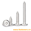 Flat Head Hexagon Socket Self-tapping Screws