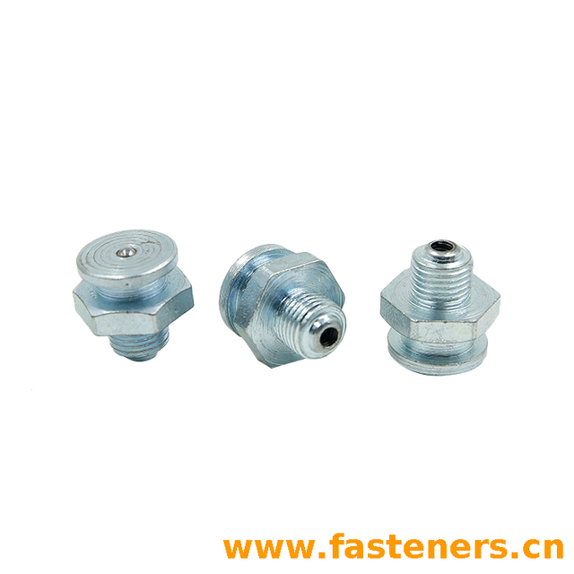 ISO 7824 Shipbuilding And Marine Structures - Lubrication Nipples - Grease Nipple-Flat Types-Galvanized Carbon Steel