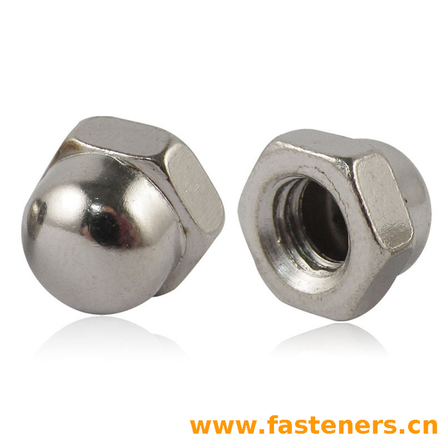 DIN1587 Hexagon Domed Cap Nuts High Type stainless steel Acorn Nuts