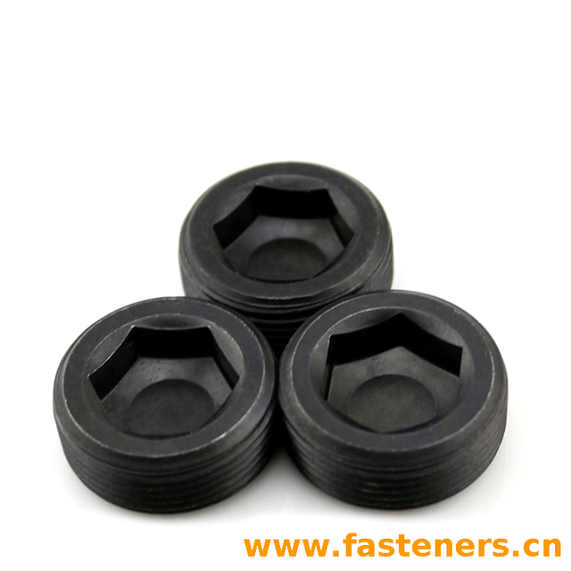 DIN906 Internal Drive Pipe Plugs - Conical Thread