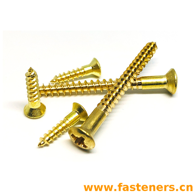 BS 1210 Slotted Raised Countersunk Head Wood Screws