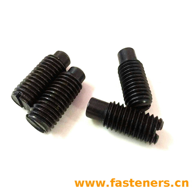 GB75 Slotted Set Screws With Long Dog Point