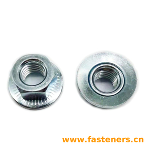 NF E 25-417 Hexagon Nuts With Collar(Non-Metallic), Pressing Smooth Taper Collar