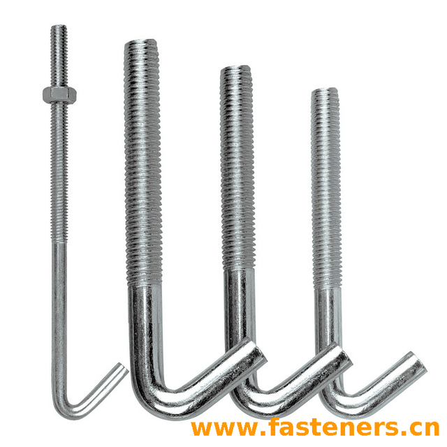 ASME B 18.31.5 (HAA) Hook Bolts Acute Angle Bend (F468 F593 F1554 A307 A193/A193M A320/A320 SAE J429)