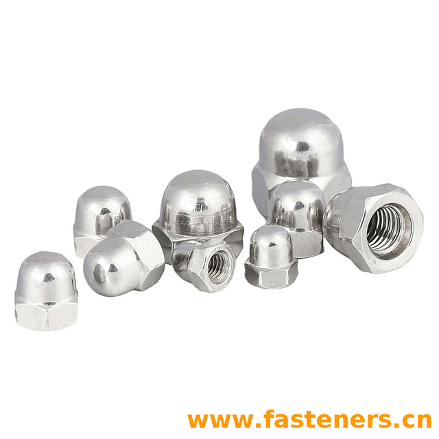 SAE J 483 Hexagon Acorn Nuts Stainless Steel