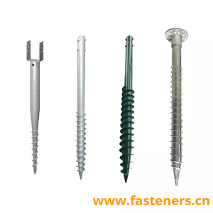 HDG Helical Piles Solar Energy System Ground Screw Anchors Ground Screw Pile 