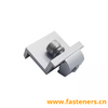 Solar Mounting Structure Anodized Aluminum End Clamp with Socket Bolt And Nut 