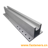 AL6005/AL6063 T Slot Aluminium Extrusion Solar Panel Mounting Rails 