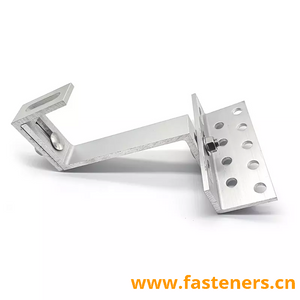 Aluminum Adjustable Solar Tile Roof Hook PV Panel Mounting Bracket Solar Roof Hook Mounting System