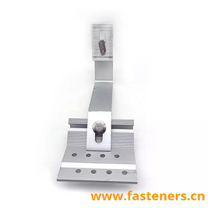 Aluminum 6082-T6 Adjustable Roof Hook for Tile Roof Solar Mounting System