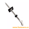 Solar Stainless Steel Self Locking T Bolt for Purlin Metal Roof Mounting System 