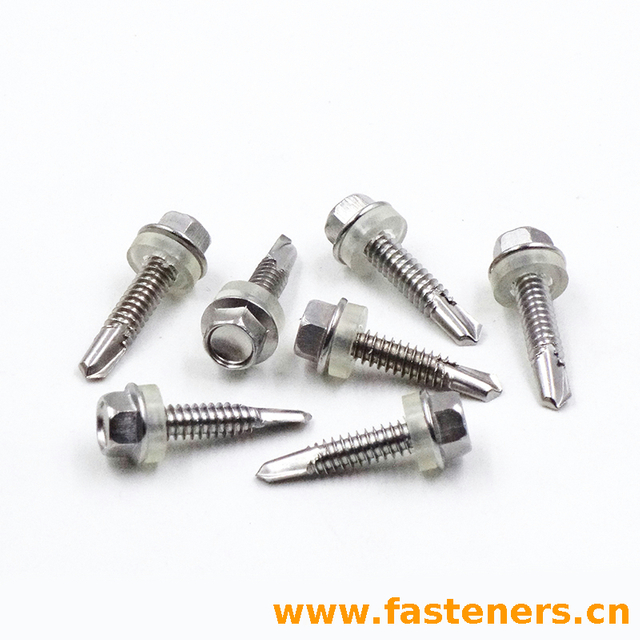 GB/T15856.4 Stainless steel hex head roofing Screw, Self drilling screw ,hex head self tapping roofing screw