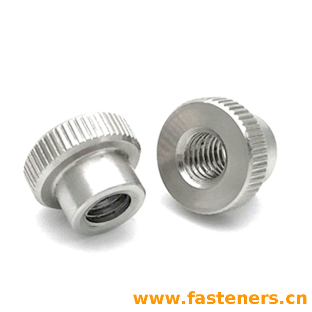 NF E 27-459 Knurl Thumb Nuts