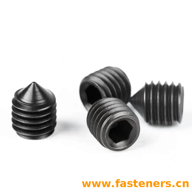UNI5927 Hexagon Socket Set Screws With Cone Point