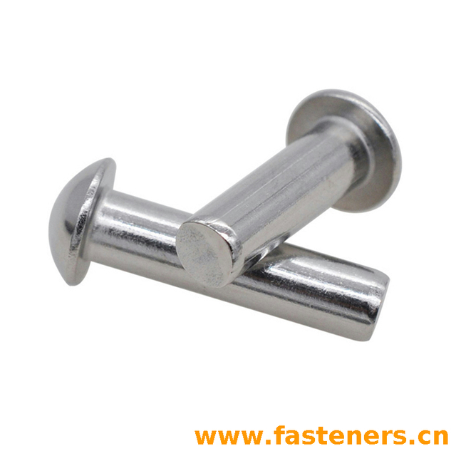 DIN660 Round Head Rivets With Nominal Diameters From 1 To 8 Mm