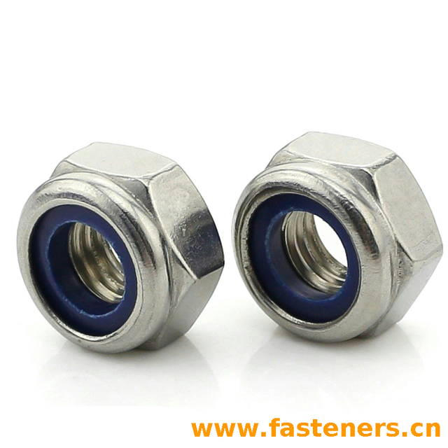 ISO7041 Prevailing Torque Type Hexagon Nuts with Non-metallic Insert