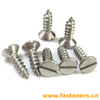 JIS B1115 (F) Slotted Countersunk Head Tapping Screws