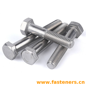 DIN931 Hexagon Head Bolts Partially Threaded,Stainless Steel 304,316,316L