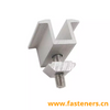 Solar Panel Mounting Mid Aluminum Clamp with Hex Socket Head Cap Screw 