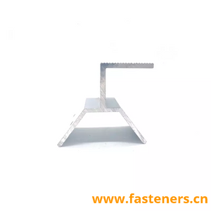 Aluminum Solar Mounting Standing Seam Metal Tin Solar Roof Trapezoidal Roof Fixture Clamp Clip 