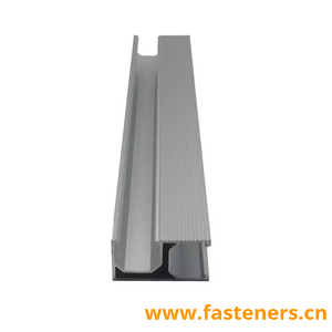 Photovoltaic Aluminum Alloy Anodized Solar Aluminum Extrusion Profile 