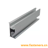 Solar Panel Brackets Aluminium Extrusion 6063 T5 Solar Panel Frames Aluminum Rail 