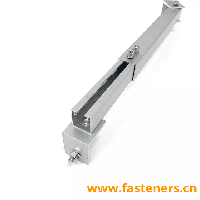 Adjustable Height And Angle Foot Bracket Easy Installation Solar Panel Mounting 