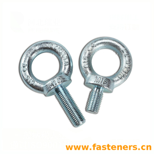 DIN580 Lifting Eye Bolts Carbon steel blue white zinc