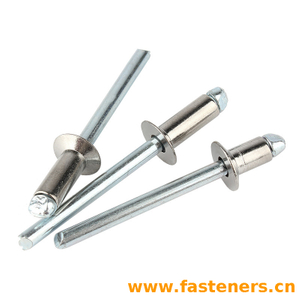 GB 12617 120 Deg Flush Head Break Mandrel Blind Rivets