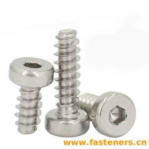 Thin Cap Hexagon Socket Self-tapping Wood Screws