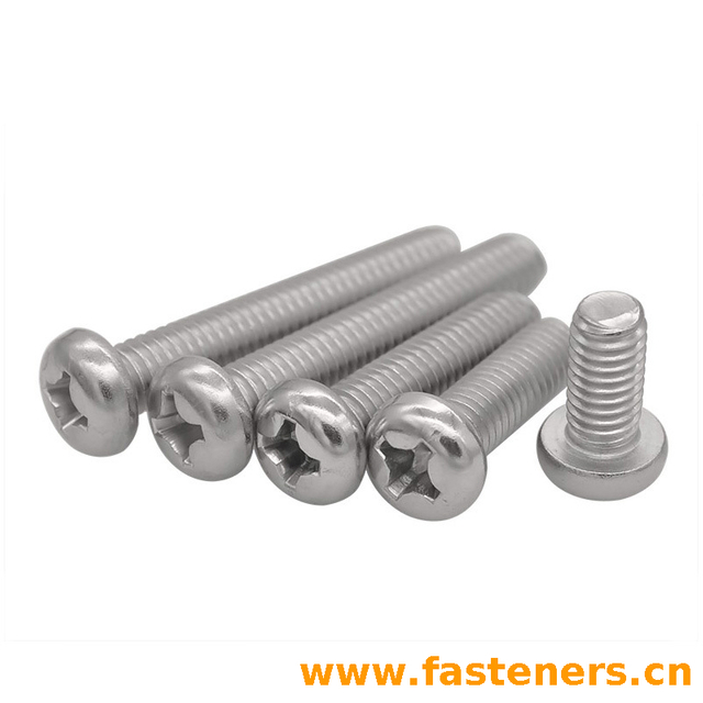GB/T 823 Small Pan Head Screws With Cross Recess