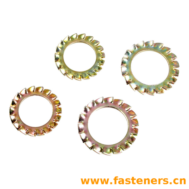 GB 9074.27 Serrated Lock Washer External Teeth For Assembly