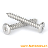 Flat Head Hexagon Socket Self-tapping Screws