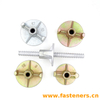 Formwork Galvanized Casting Iron Wing Nut Tie Rod Nut