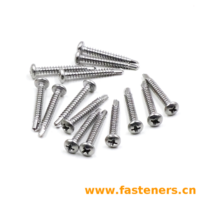 DIN7504 (N) Cross Recessed Pan Head Drilling Screws With Tapping Screw