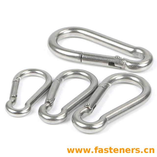 DIN5299 (A) Snap Hook Half-round Wire - Form A