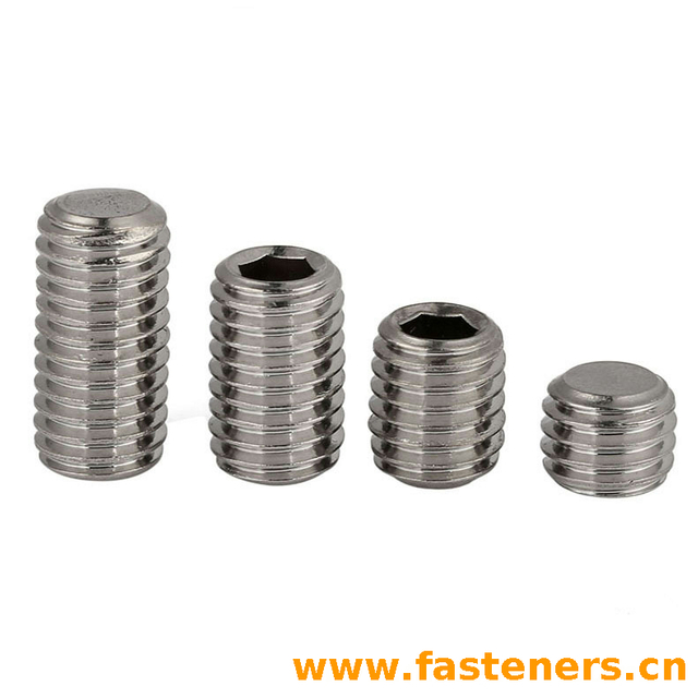 CNS4482 Hexagon Socket Set Screws With Flat Point