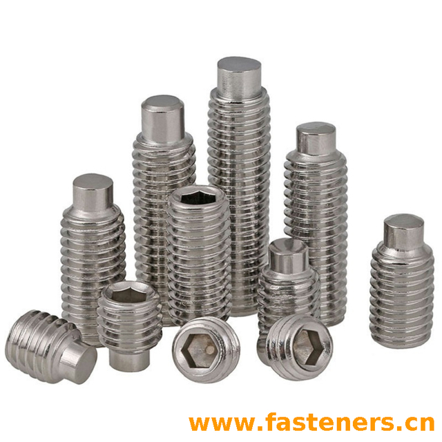 ANSI/ASME B 18.3.6M (HALF DOG) (R2002) Metric Hexagon Socket Half Dog Point Set Screws (ASTM F912M / F880M /A1-70)