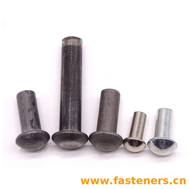 BS275 (-3) Standard Rivet - Snap Head (½ Inch To 1¾ Inch Diameter)