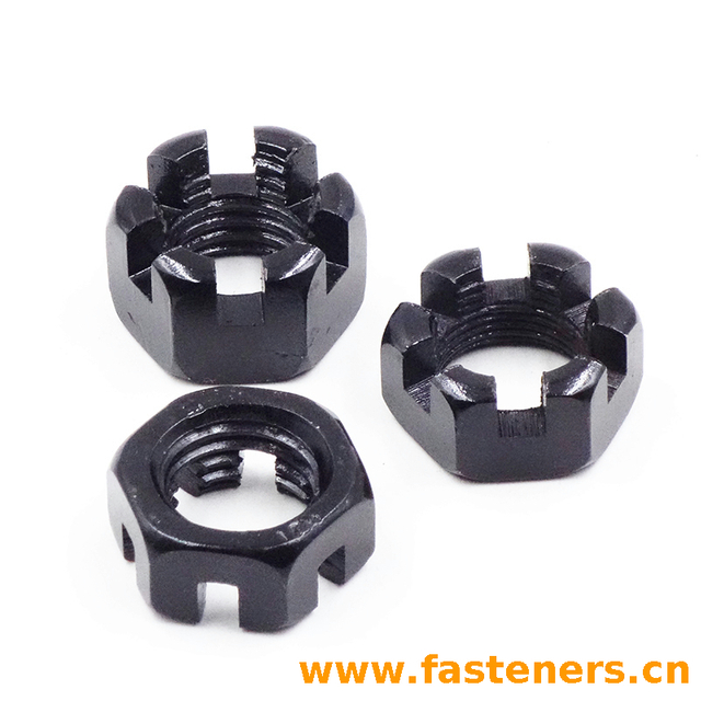 GB6180 Hexagon Slotted And Castle Nuts,Style 2