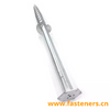 Hot Dip Galvanised Flange Head Ground Screw Anchors with Large Spiral Blades 