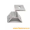 Aluminum Solar Mounting Standing Seam Metal Tin Solar Roof Trapezoidal Roof Fixture Clamp Clip 