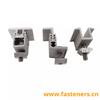 Anodized Aluminum Solar Metal Tin Roof Mount Seam/Rail/Bracke/Tripod/ Middle Side Mid And End Clamp for Framed Solar Panel 