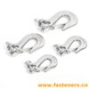 Stainless Steel Clevis Grab Slip Hooks With Safety Latch Crane Hook