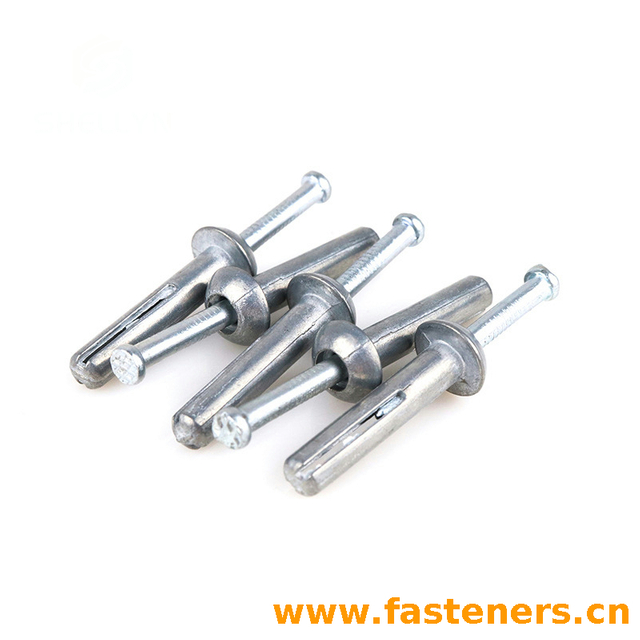 Zinc Alloy Hammer Drive Nail Expansion Anchor